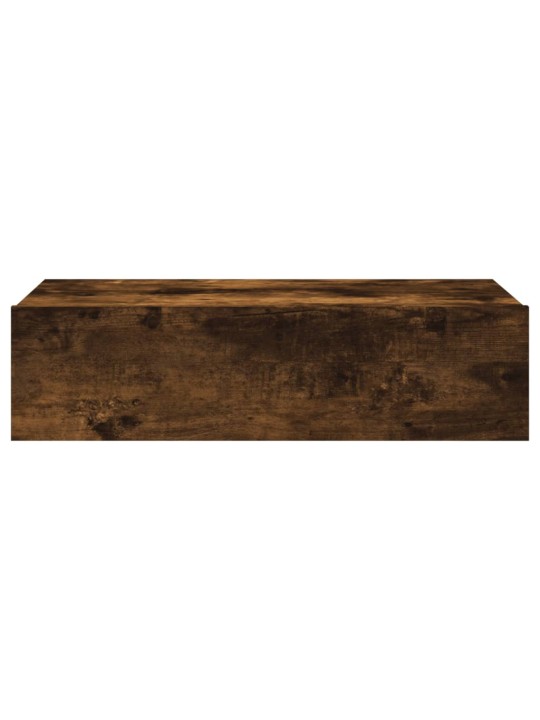 TV skříňka s LED osvětlením kouřový dub 60 x 35 x 15,5 cm