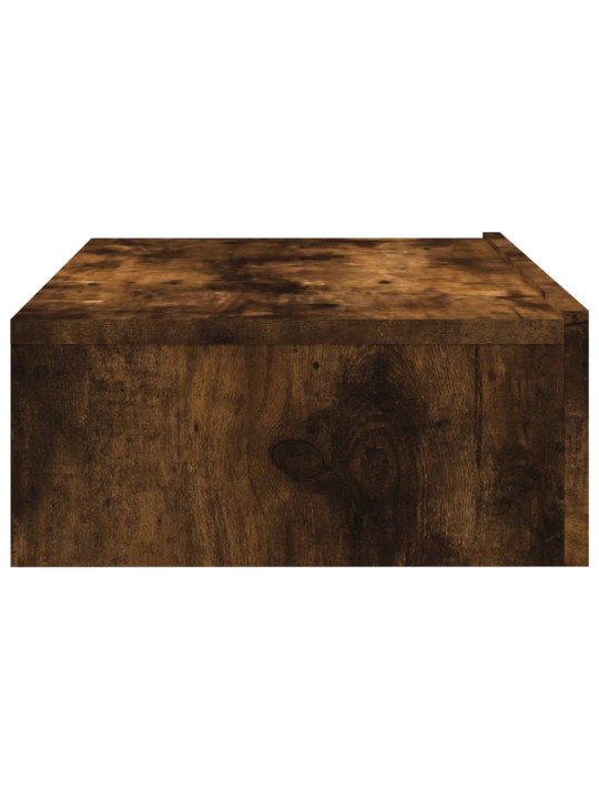 TV skříňka s LED osvětlením kouřový dub 60 x 35 x 15,5 cm