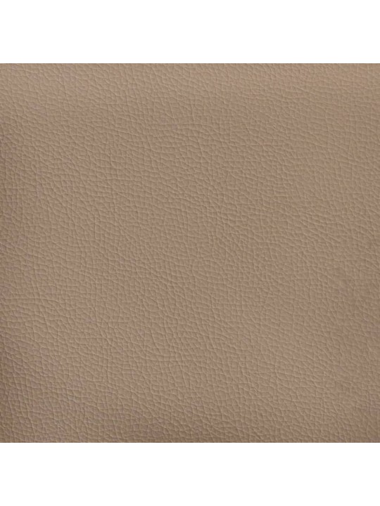 Rám postele s čelem cappuccino 90x200 cm umělá kůže