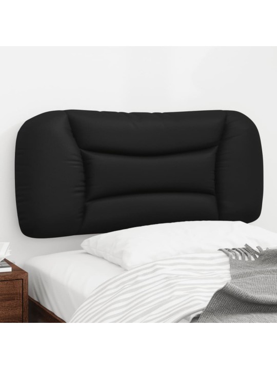 Polštář na čelo postele černý 80 cm umělá kůže