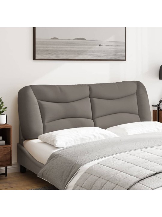 Polštář na čelo postele taupe 160 cm textil