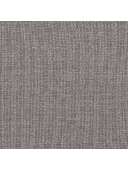Polštář na čelo postele taupe 160 cm textil