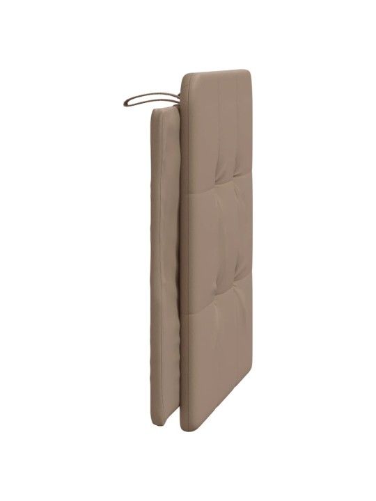 Polštář na čelo postele cappuccino 90 cm umělá kůže
