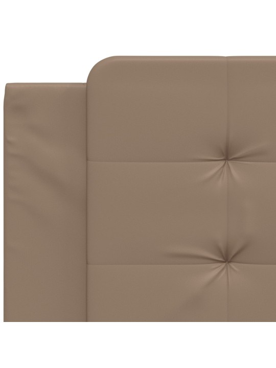 Polštář na čelo postele cappuccino 100 cm umělá kůže