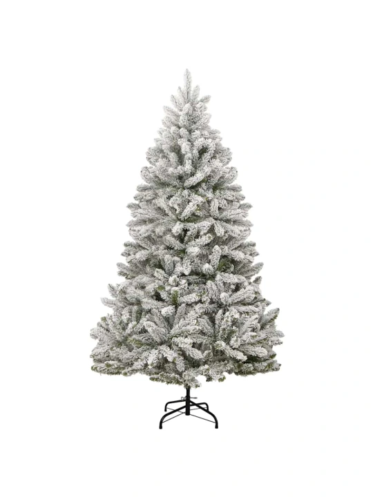 Umělý sklápěcí vánoční stromek s 300 led a koulemi 300 cm