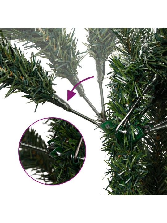 Umělý sklápěcí vánoční stromek 300 led 180 cm