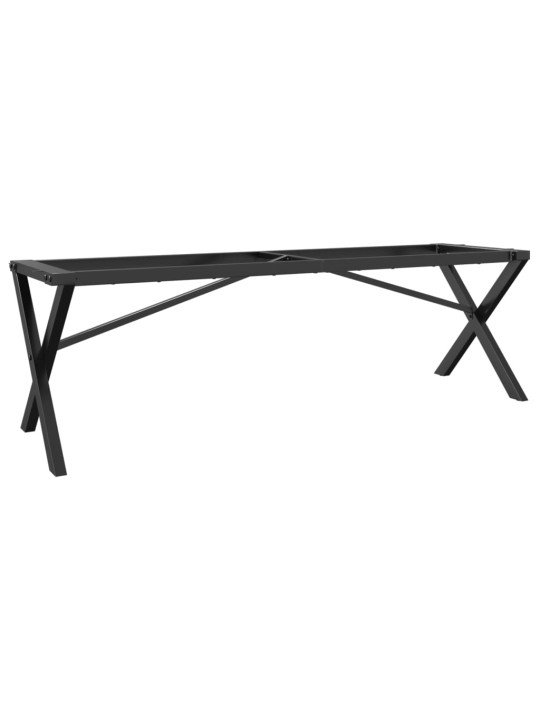 Nohy ke konferenčnímu stolu X rám 140 x 30 x 43 cm ocel