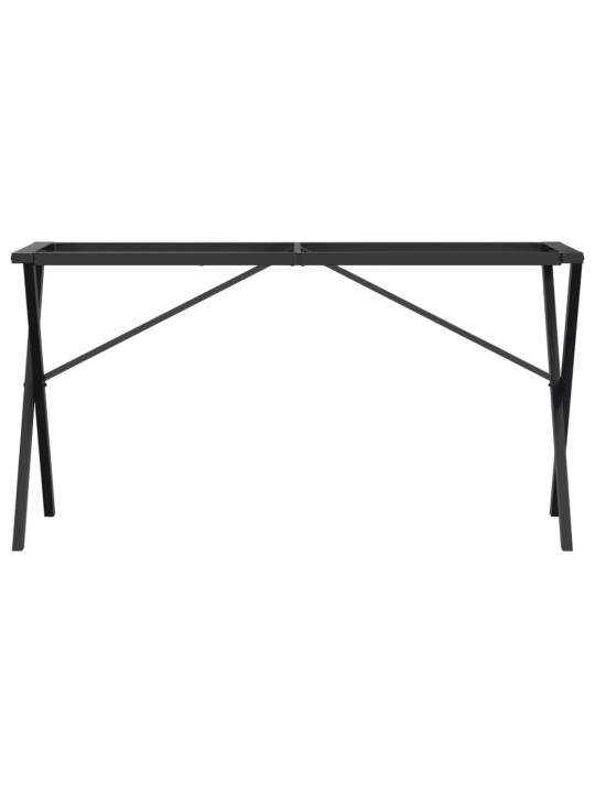 Nohy k jídelnímu stolu X rám 120 x 60 x 73 cm ocel