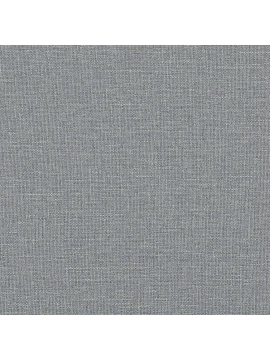 2dílná sedací souprava světle šedá textil