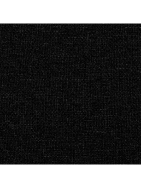 2dílná sedací souprava černá textil