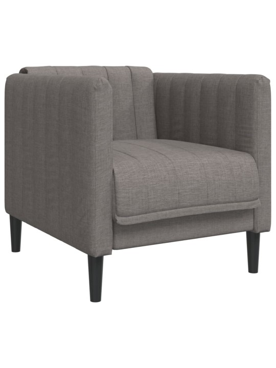 3dílná sedací souprava taupe textil