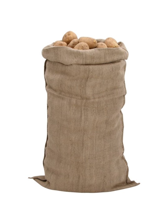 Jutové pytle 5 ks 65 x 135 cm 100% juta 340 g/m²