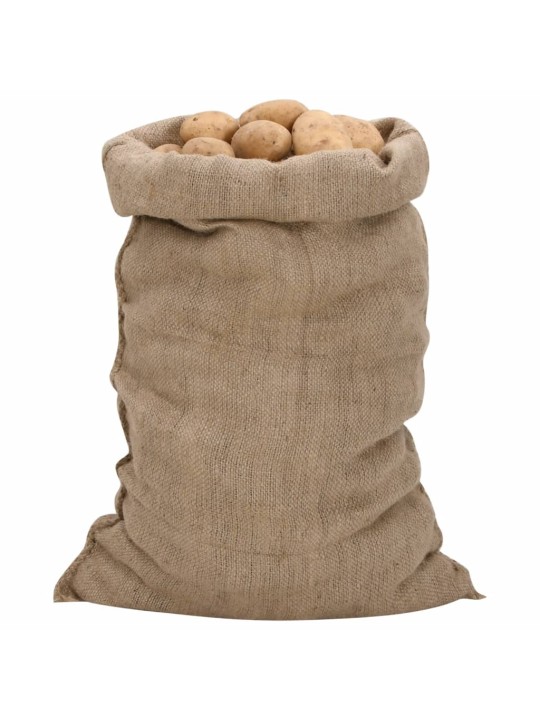 Jutové pytle 30 ks 60 x 105 cm 100% juta 340 g/m²