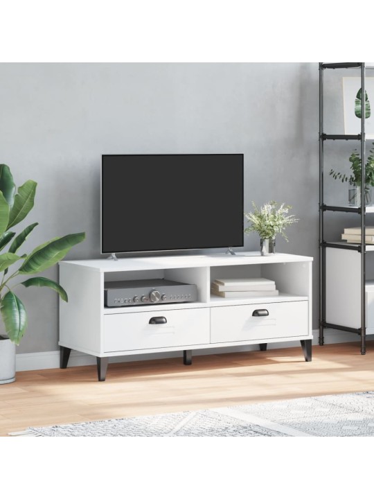 TV skříňka VIKEN bílá kompozitní dřevo