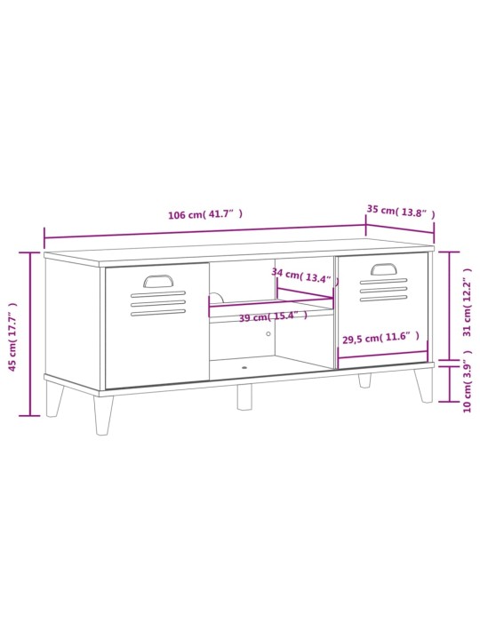 Lavice s botníkem VIKEN bílá 106 x 35 x 45 cm kompozitní dřevo