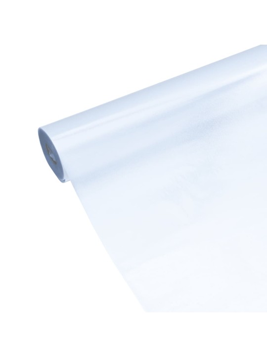 Okenní fólie statická matná průhledná šedá 45 x 500 cm PVC
