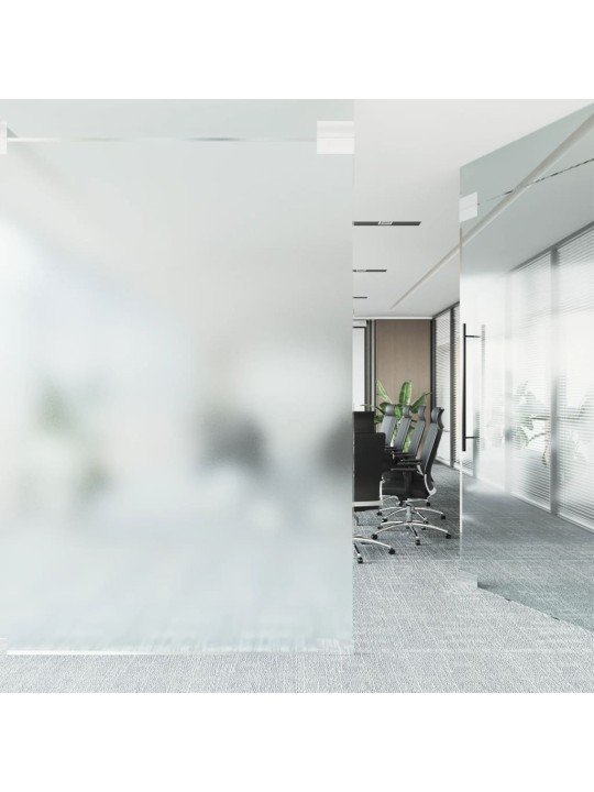 Okenní fólie statická matná průhledná šedá 45 x 2 000 cm PVC