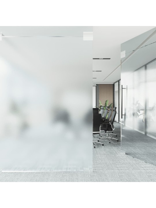 Okenní fólie statická matná průhledná šedá 60 x 1 000 cm PVC