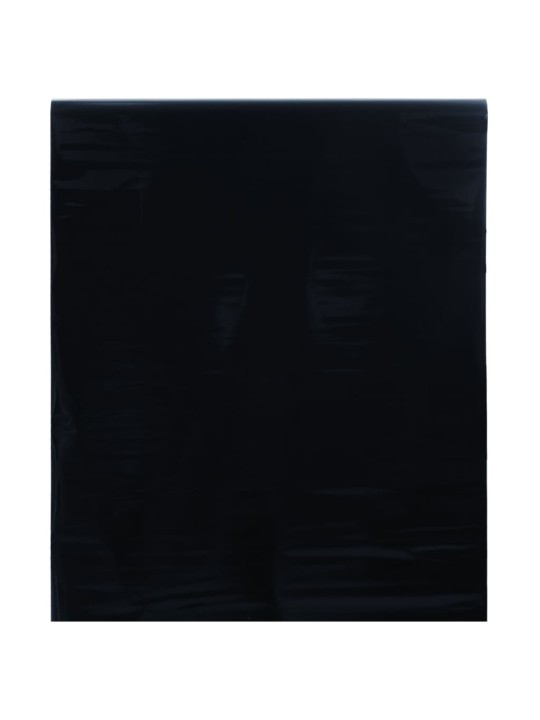 Okenní fólie statická matná černá 45 x 1 000 cm PVC