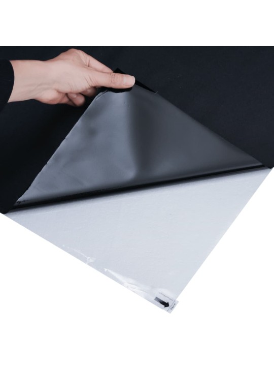 Okenní fólie statická matná černá 45 x 1 000 cm PVC