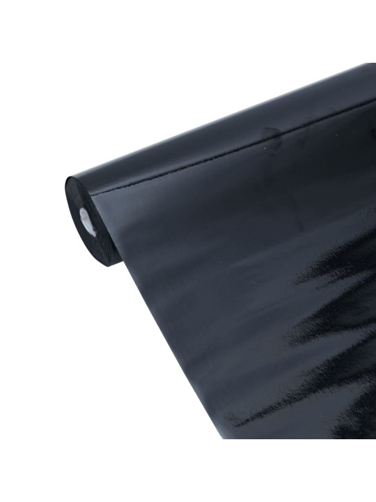 Okenní fólie statická matná černá 45 x 1 000 cm PVC