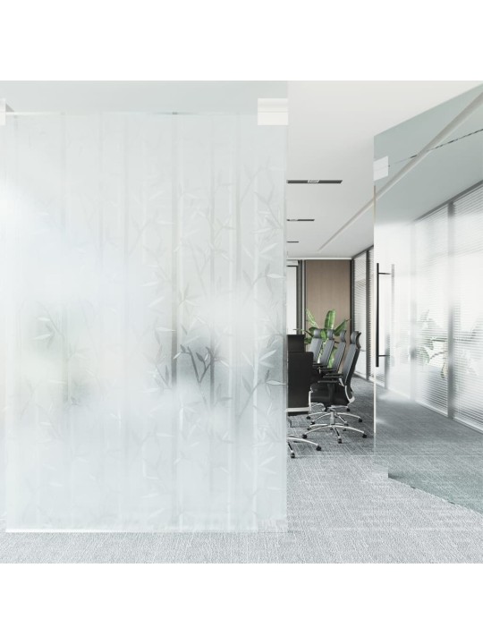 Okenní fólie matná bambusový vzor 90 x 500 cm PVC