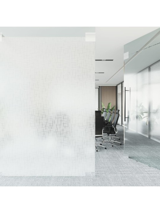 Okenní fólie matná hvězdicový vzor 45 x 500 cm PVC