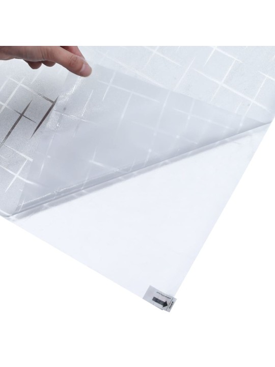 Okenní fólie matná hvězdicový vzor 45 x 500 cm PVC