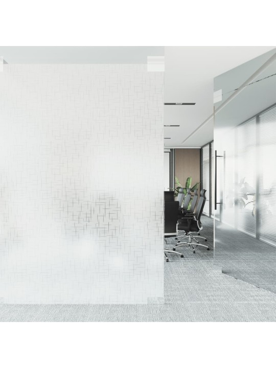 Okenní fólie matná hvězdicový vzor 90 x 500 cm PVC