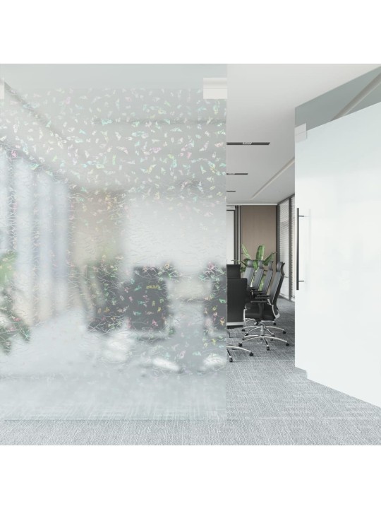 Okenní fólie matná 3D duhový vzor 60 x 2 000 cm PVC