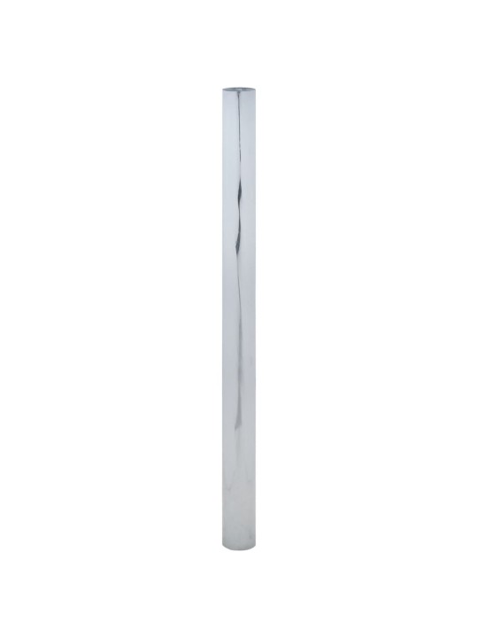 Solární fólie statická reflexní efekt stříbrná 45 x 500 cm PVC
