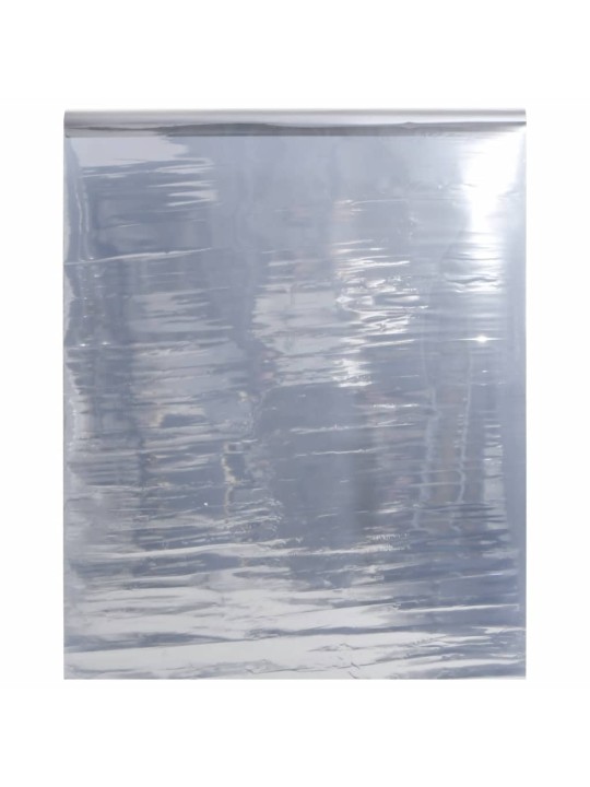Solární fólie statická reflexní efekt stříbrná 45 x 2000 cm pvc