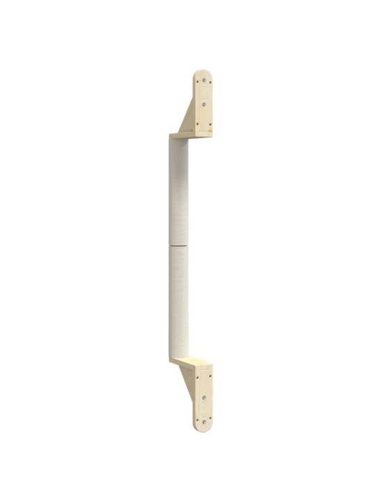 Nástěnné škrabadlo pro kočky 109 cm sisal