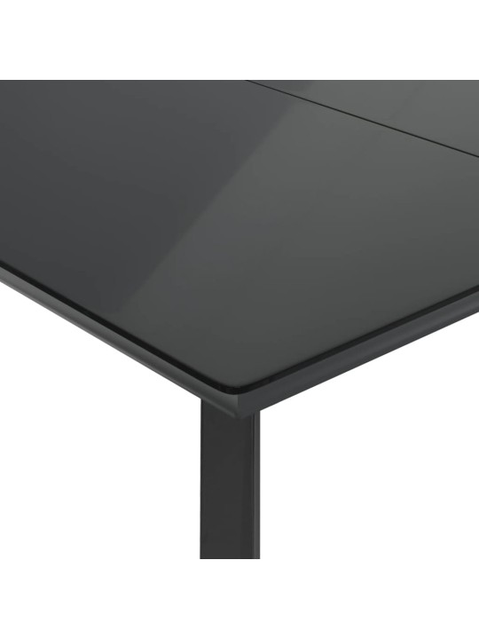 3dílný bistro set s poduškami hnědý polyratan