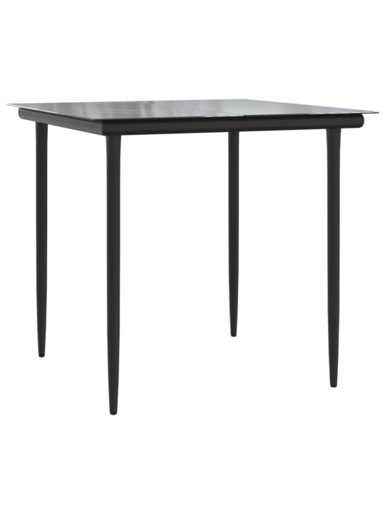 3dílný bistro set s poduškami béžový polyratan