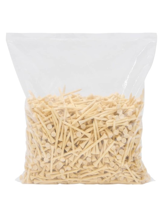 Golfová týčka 1 000 ks 54 mm bambus