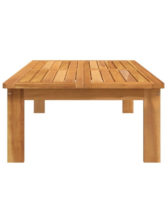 Zahradní stolek 100 x 60 x 30 cm masivní akáciové dřevo