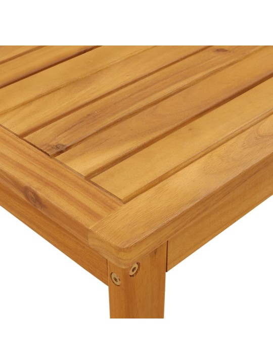 Zahradní stolek 100 x 60 x 30 cm masivní akáciové dřevo