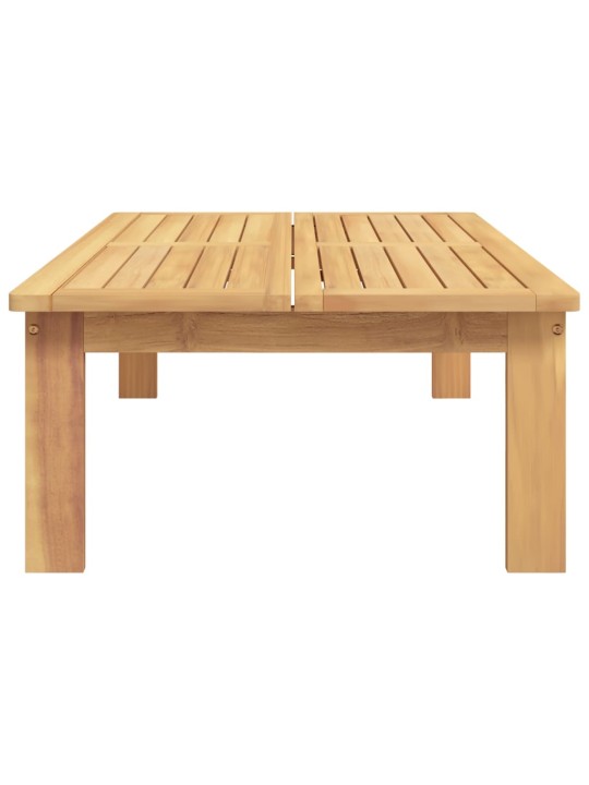 Zahradní stolek 100 x 60 x 30 cm masivní akáciové dřevo