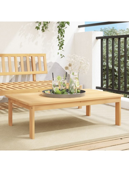 Zahradní stolek 100 x 60 x 30 cm masivní akáciové dřevo