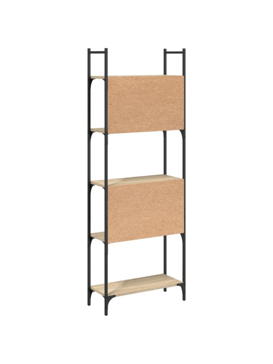 Knihovna s 5 policemi dub sonoma 60,5 x 24 x 166,5 cm kompozit
