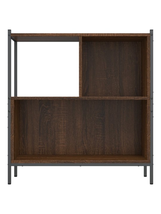 Knihovna hnědý dub 72 x 28 x 77,5 cm kompozitní dřevo