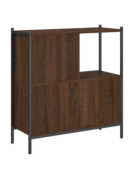 Knihovna hnědý dub 72 x 28 x 77,5 cm kompozitní dřevo