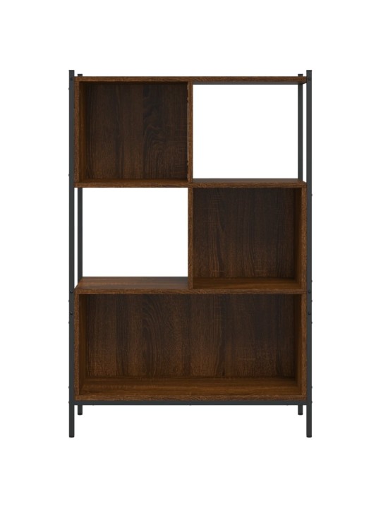 Knihovna hnědý dub 72 x 28 x 109 cm kompozitní dřevo
