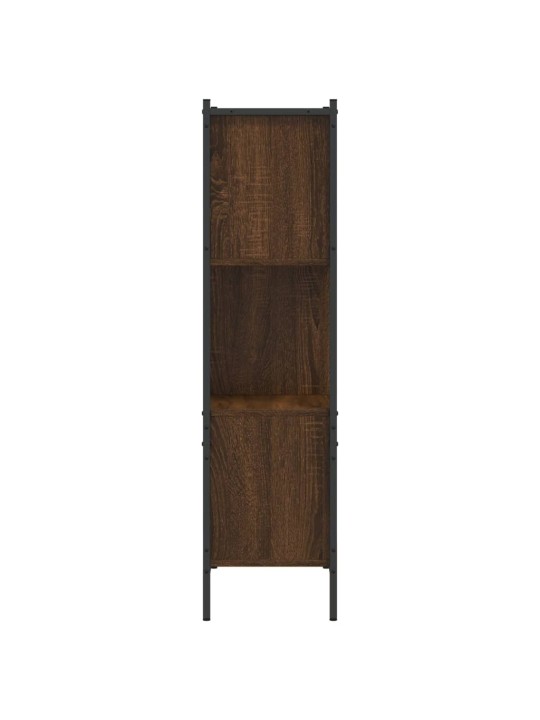 Knihovna hnědý dub 72 x 28 x 109 cm kompozitní dřevo