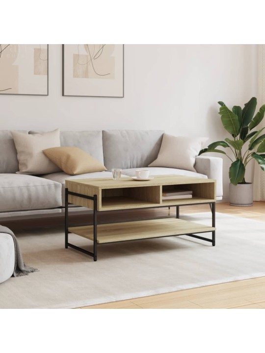 Konferenční stolek dub sonoma 90 x 50 x 45 cm kompozitní dřevo