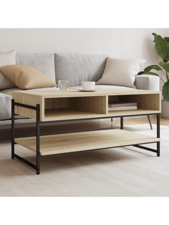 Konferenční stolek dub sonoma 90 x 50 x 45 cm kompozitní dřevo