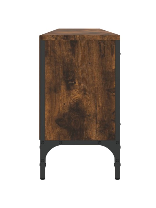 TV skříňka se zásuvkou kouřový dub 200x25x44cm kompozitní dřevo