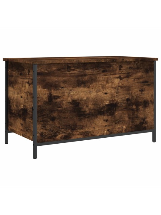 Úložná lavice kouřový dub 80 x 42,5 x 50 cm kompozitní dřevo
