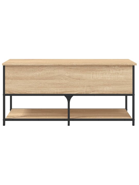 Úložná lavice dub sonoma 100 x 42,5 x 47 cm kompozitní dřevo
